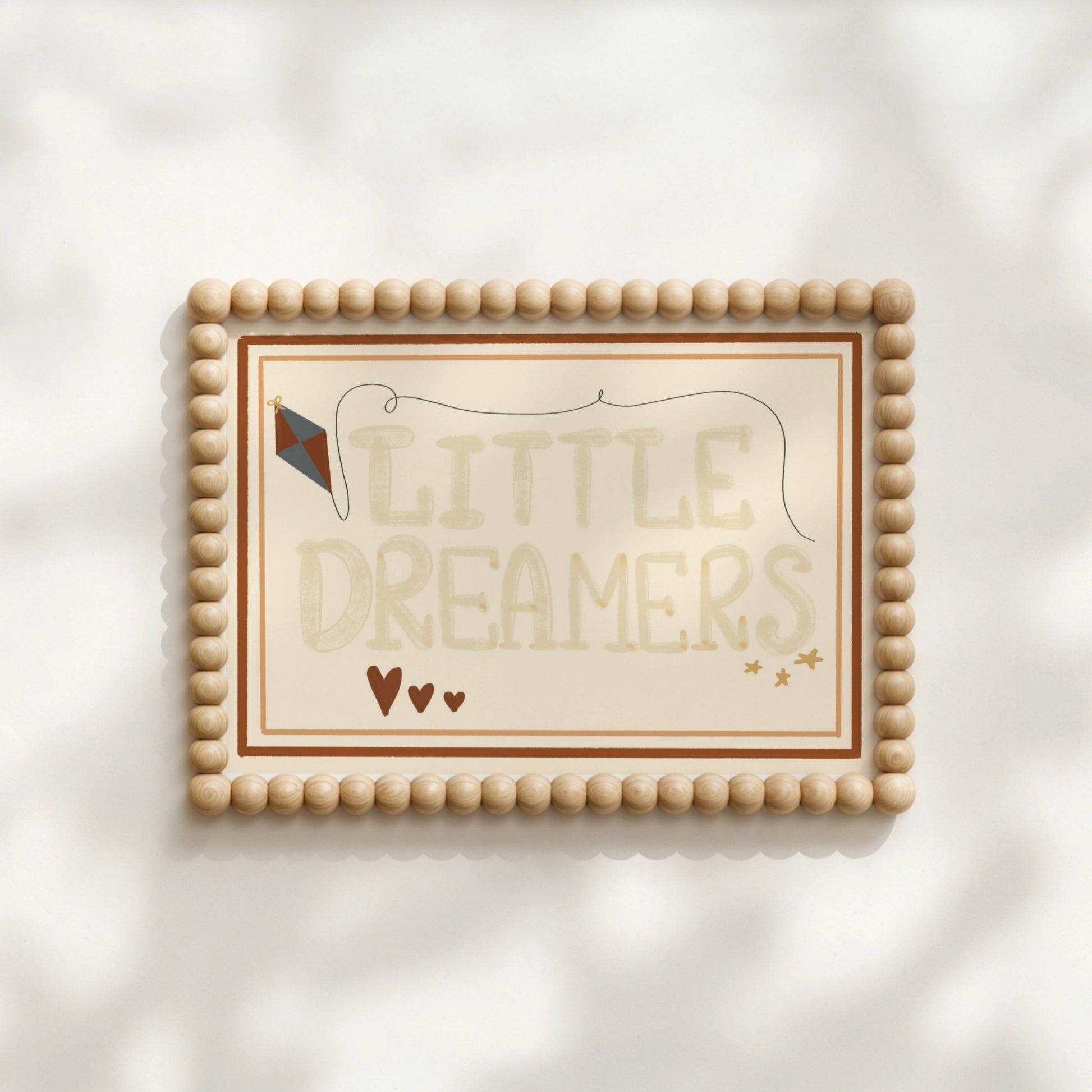 Décoration murale Little Dreamers, décoration vintage pour chambre d'enfant