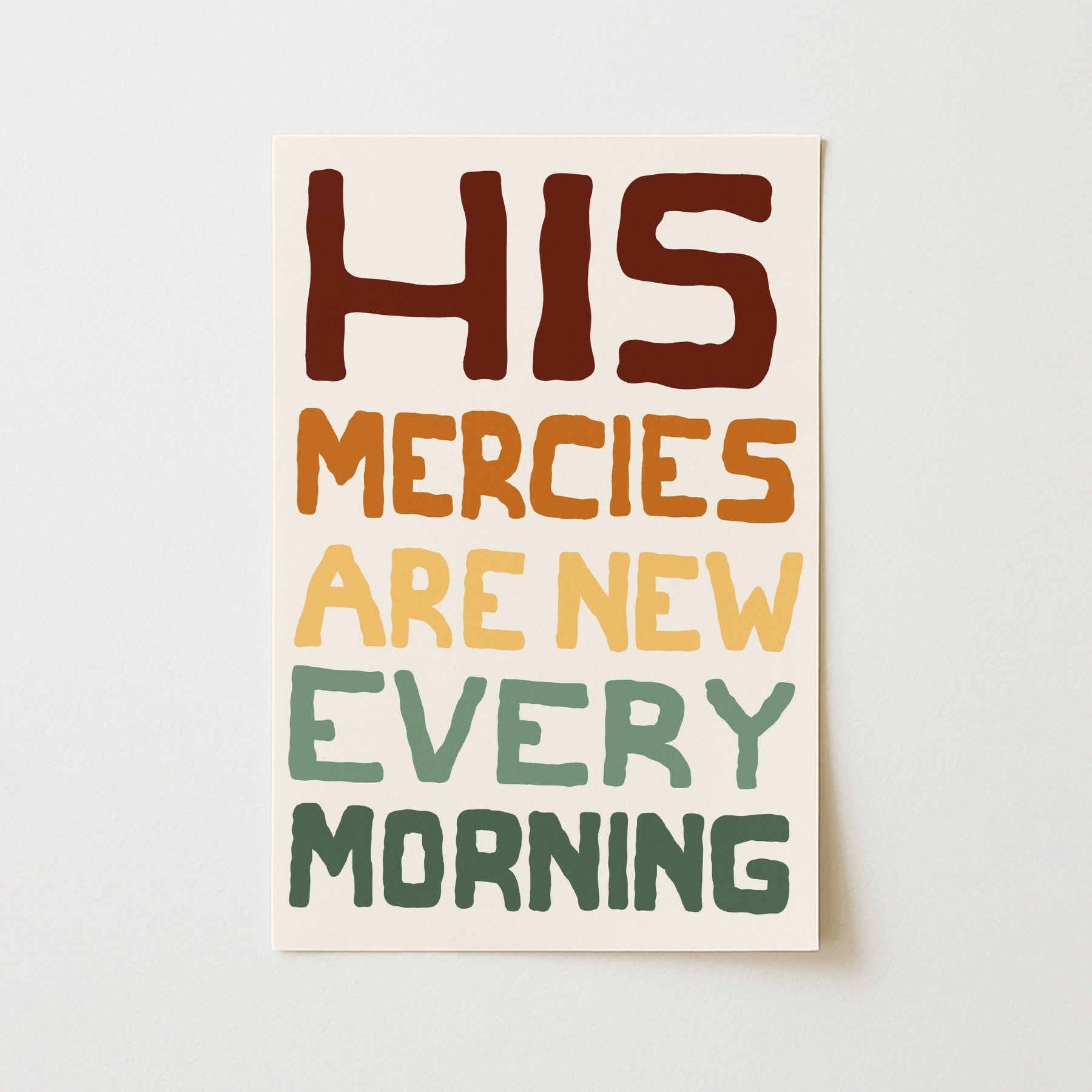 Christian Bible Verse Print