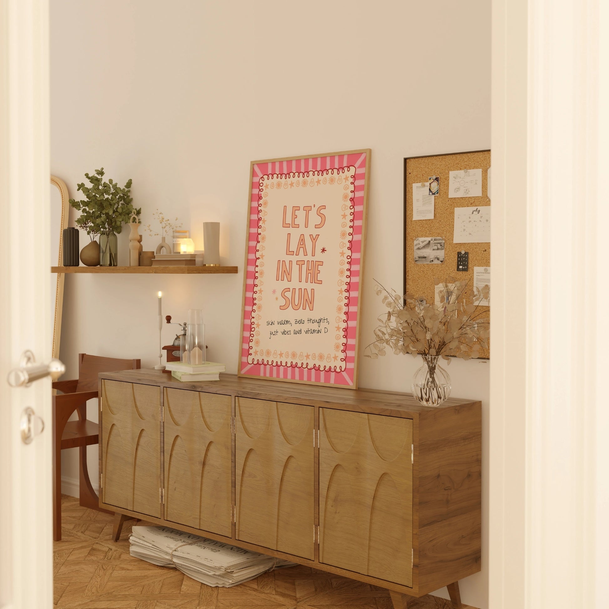 Affiche de citation d'été