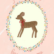 Vintage Deer – Póster infantil