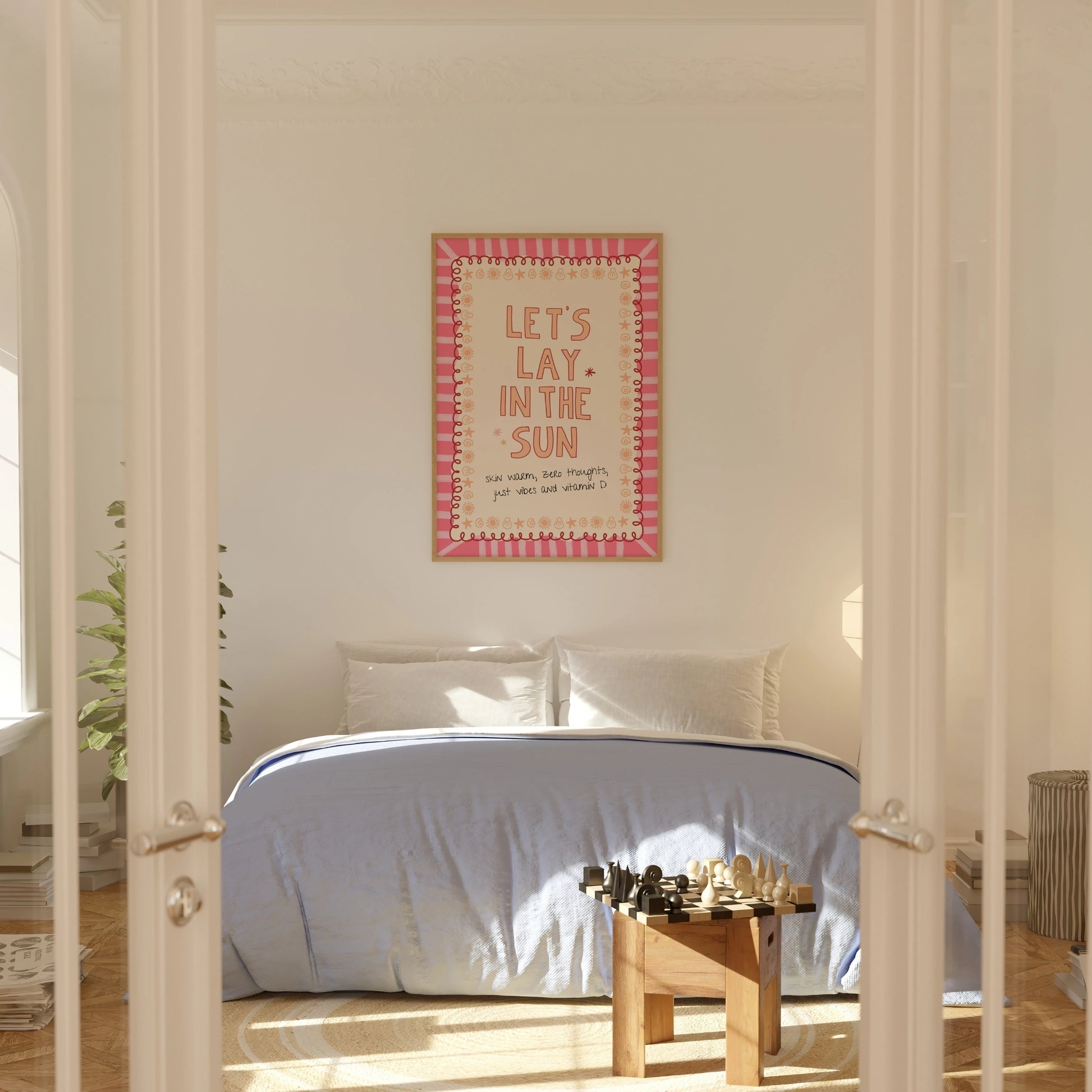 Affiche de citation d'été