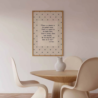 Lord Byron Quote Print – Literary Wall Art