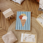 Cool Kids Club Ice Cream – Nursery & Kids Wall Art