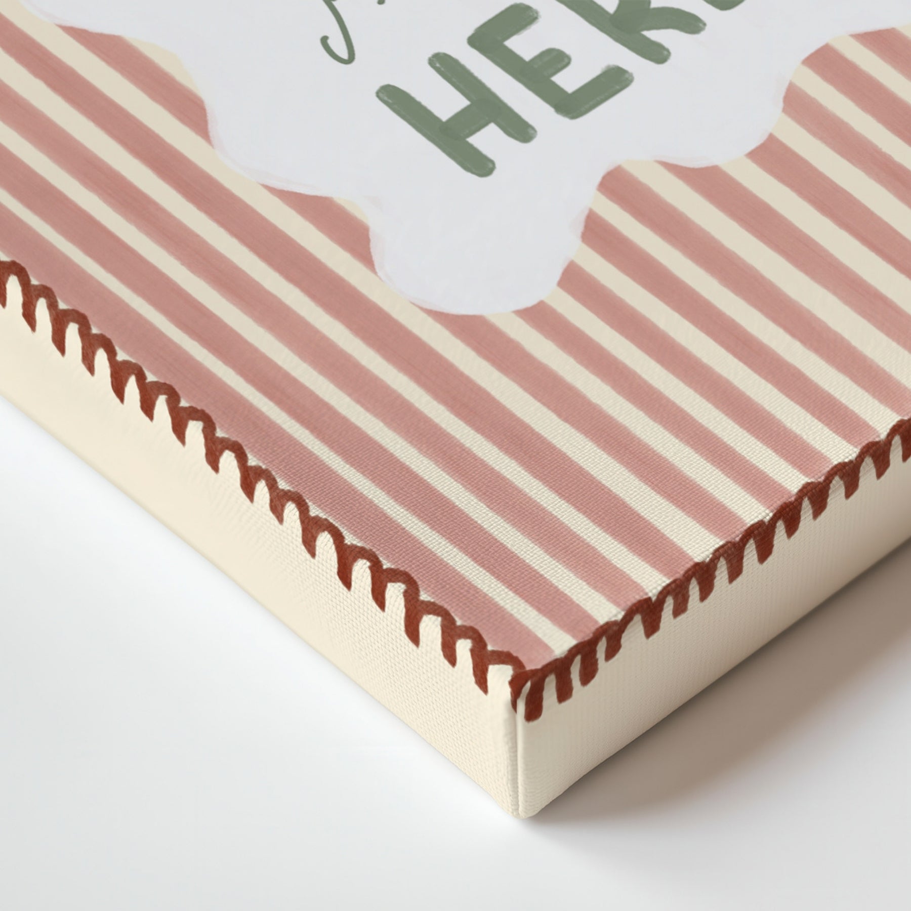 Cool Kids Pray Here Nursery Canvas Print