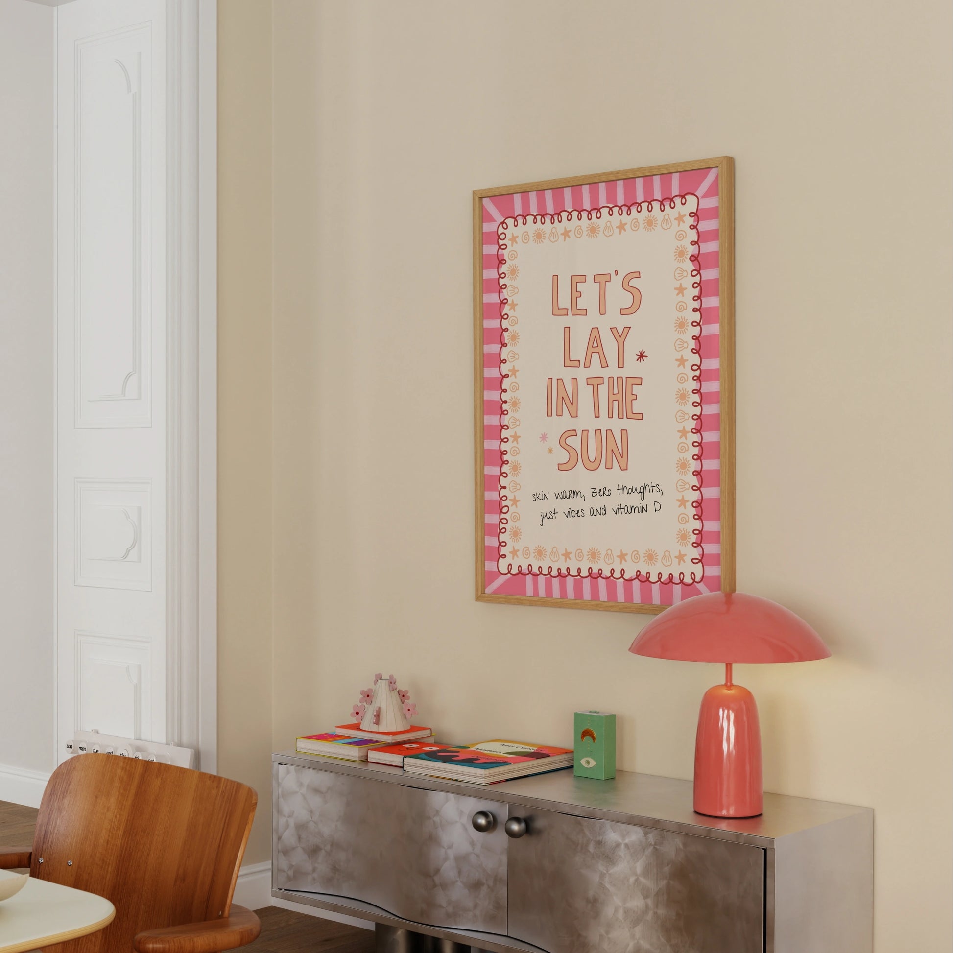 Affiche de citation d'été