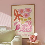 As Free As the Sea - Poster costiero
