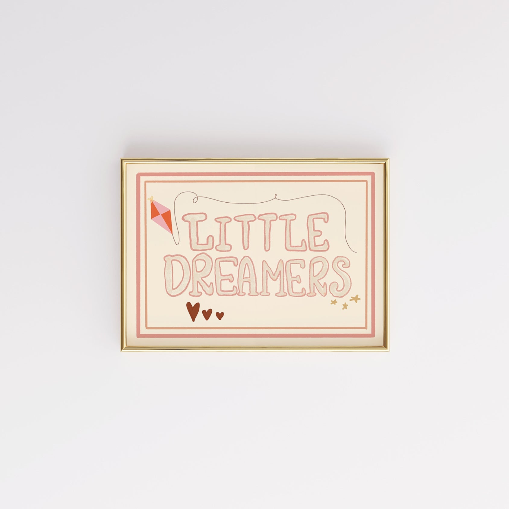 Little Dreamers Nursery Wall Art