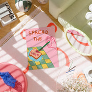 Spread the Word Pink and Green – Christian Wall Art