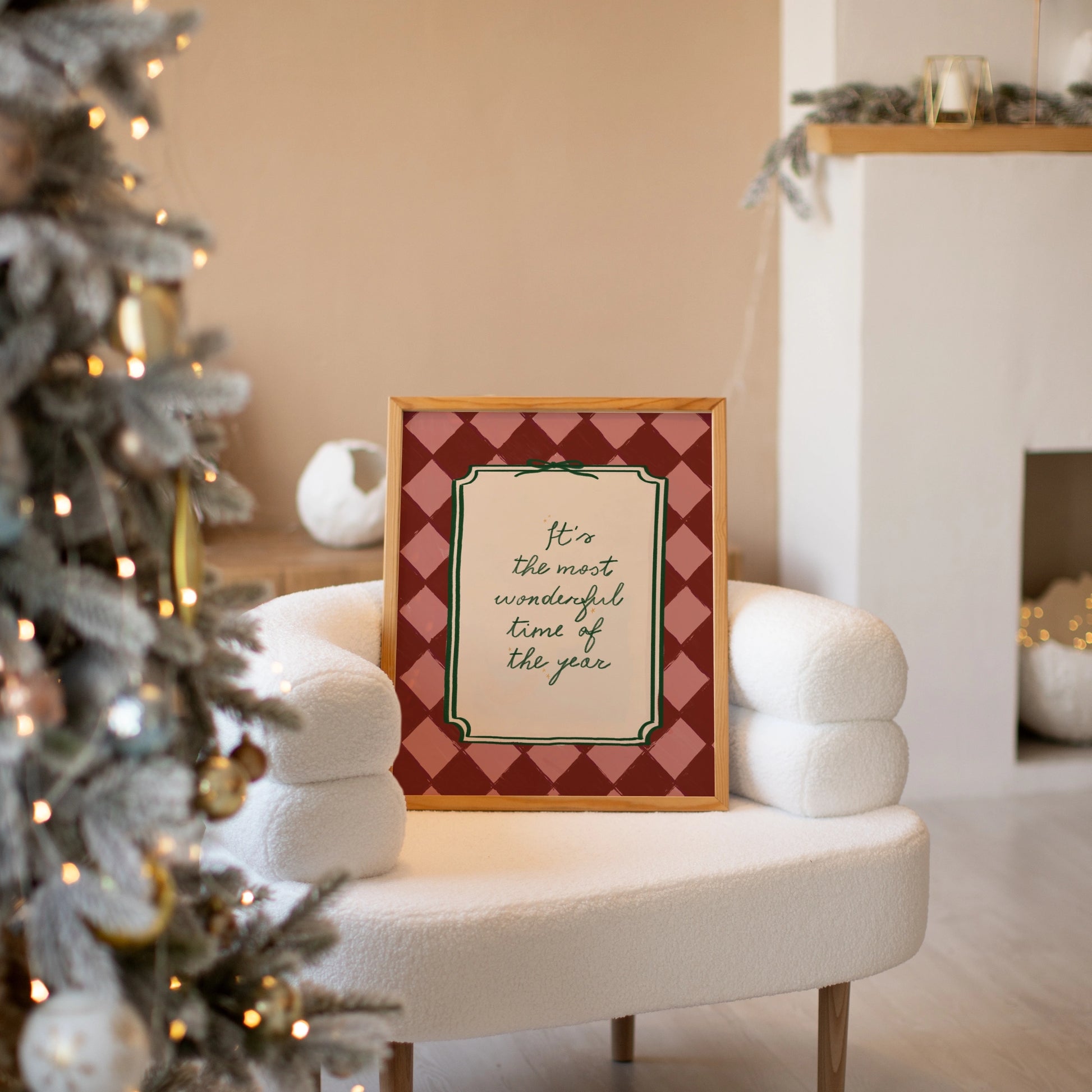 Decorazioni natalizie retrò