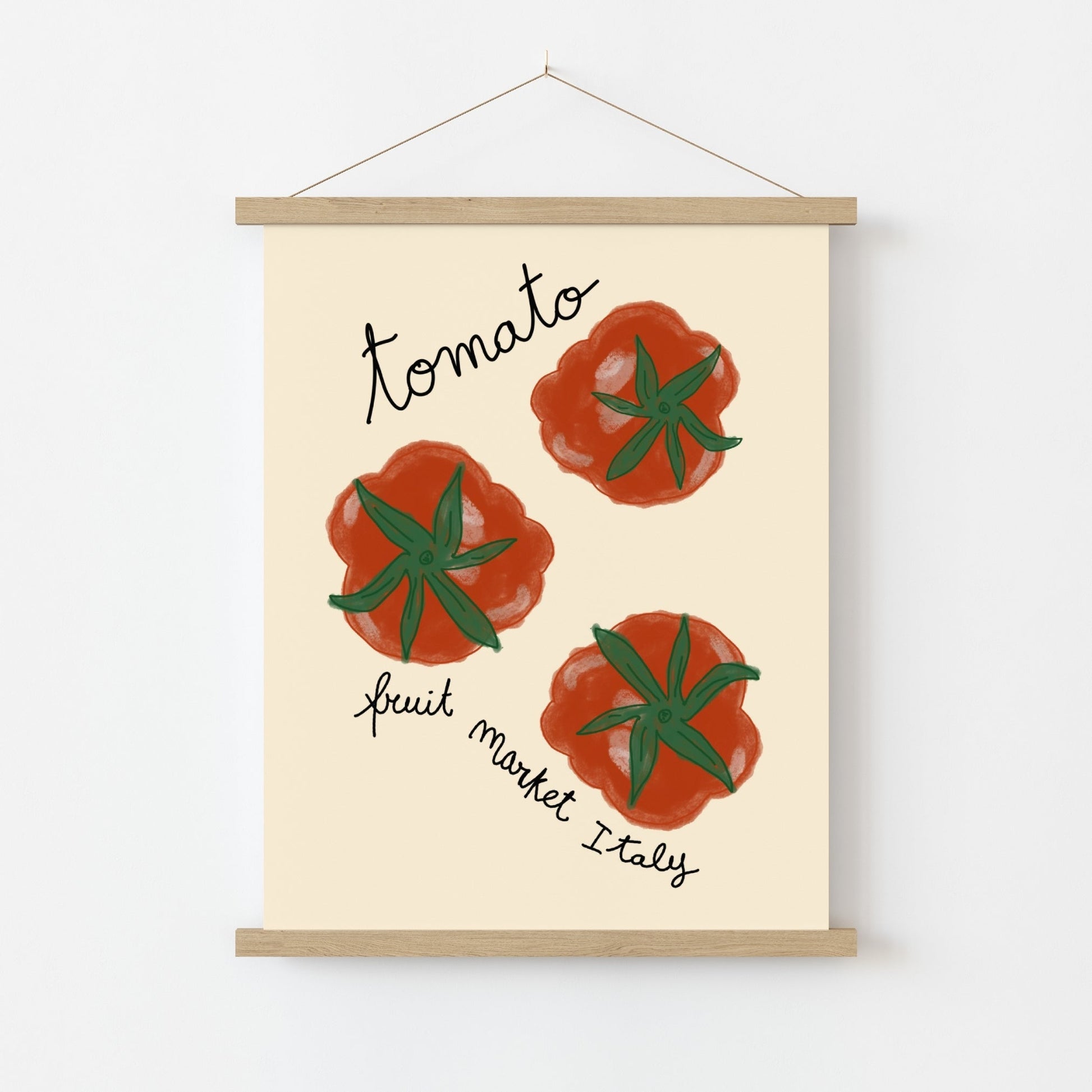 Italian Tomato Market, Kitchen Wall Decor