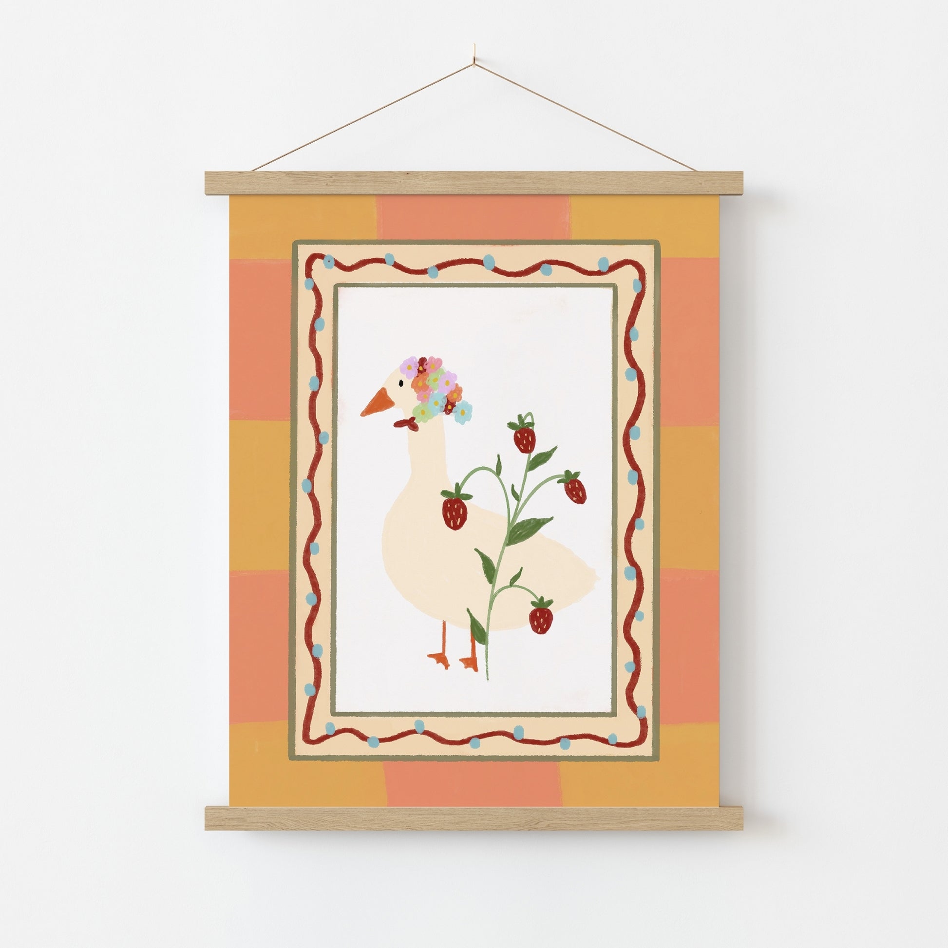 Cute Duck Wall Art