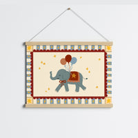 Stampa nursery a tema circo
