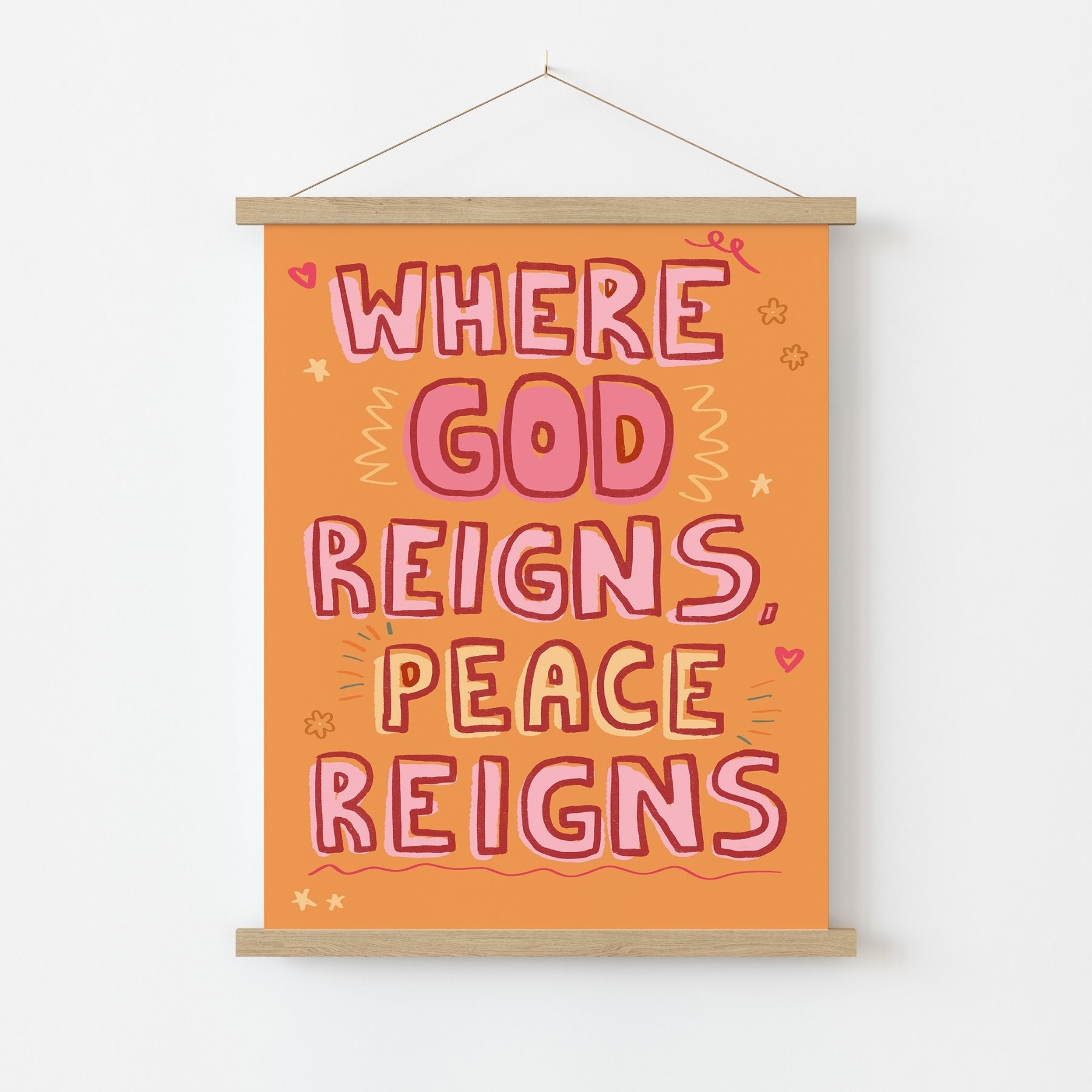 Encouraging Faith Decor, Christian Wall Decor