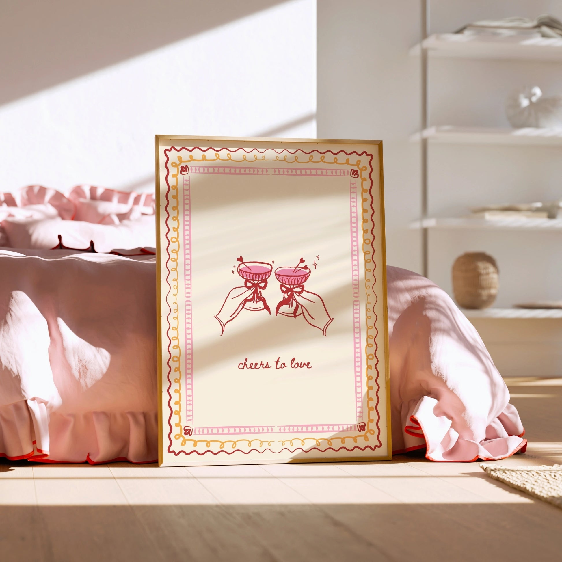 Décorations vintage pour la Saint-Valentin