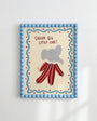 Elephant Nursery Print - Dream Big Little One Wall Art, Colorful Kids Decor