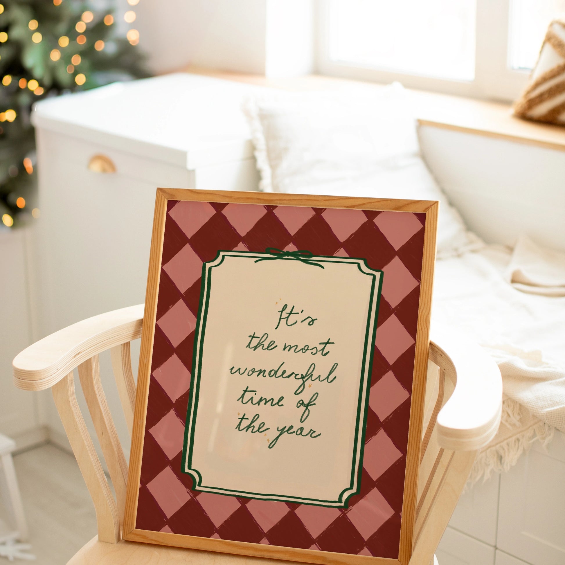 Decorazioni natalizie retrò