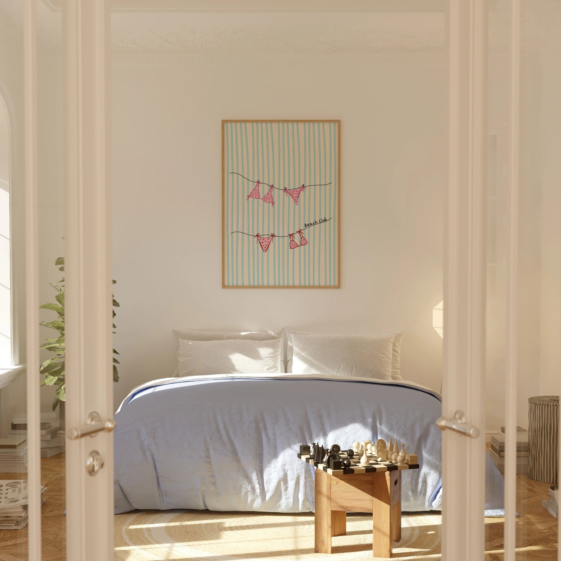 Affiche inspirée de la côte amalfitaine