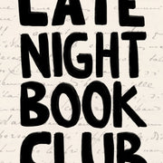 Late Night Book Club – Bookish Wall Art