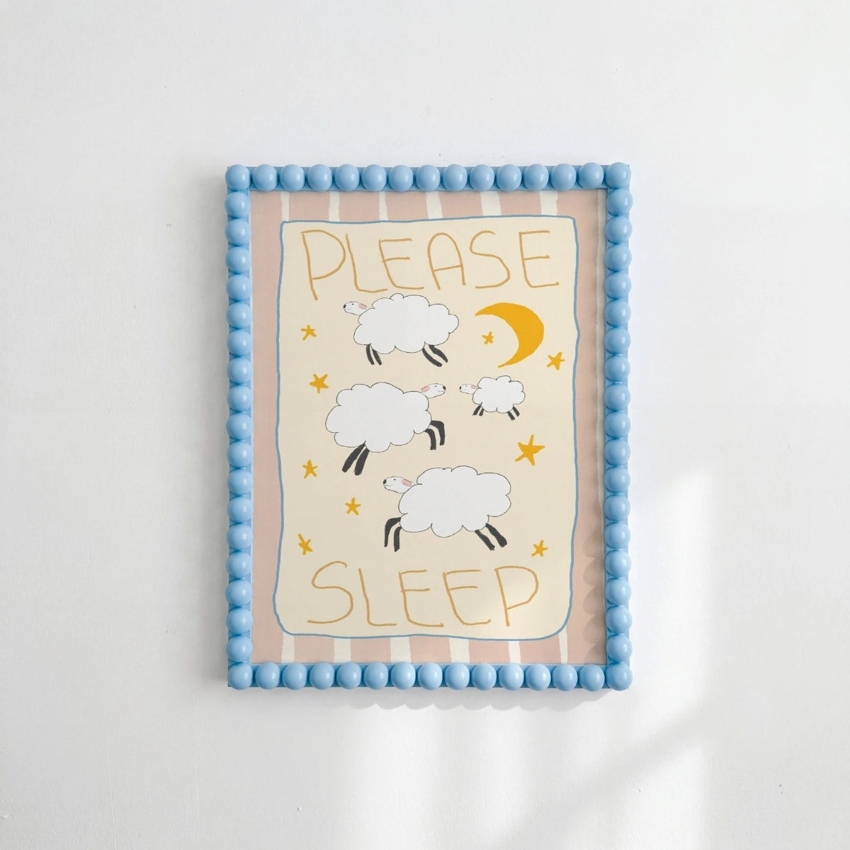 Quadri per camerette con pecorelle, poster per camerette con pecorelle, decorazioni per camerette da bambino