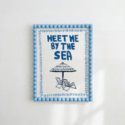 By the Sea Blue Decor - Coastal Wall Art