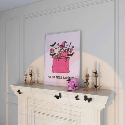 Haunt Mess Express  – Funny Halloween Print