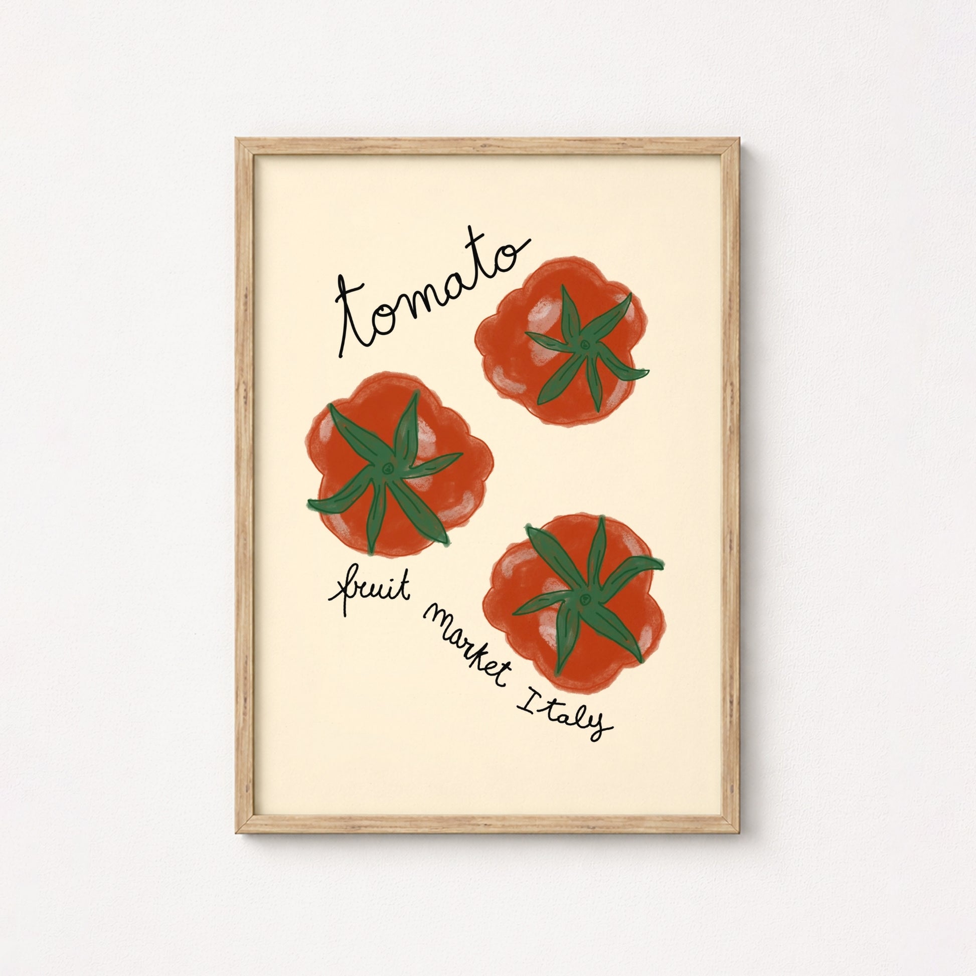 Italian Tomato Market, Kitchen Wall Decor