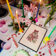 Christmas Bow Tree – Christmas Wall Art