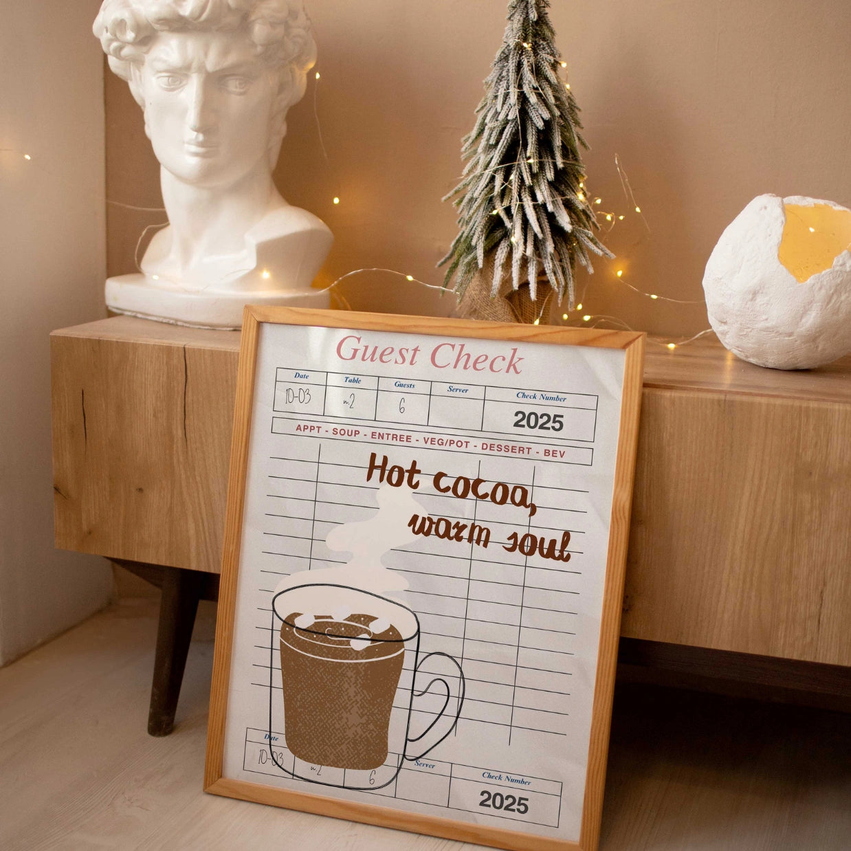 Hot Cocoa Warm Soul Poster