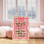 Taste and See – Christian Wall Art