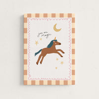 You Are Magic Unicorn Nursery Canvas Print