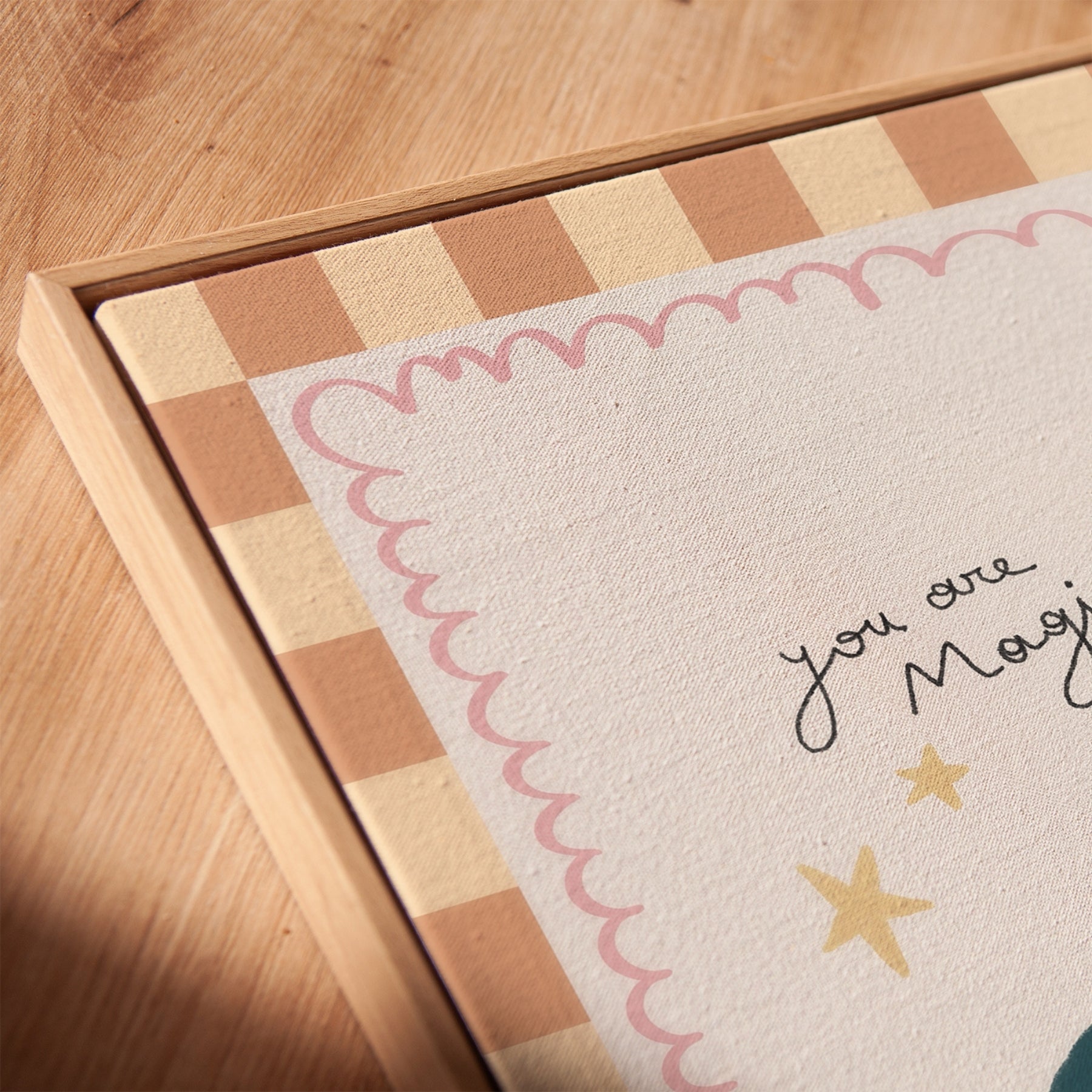 You Are Magic Unicorn Nursery Canvas Print