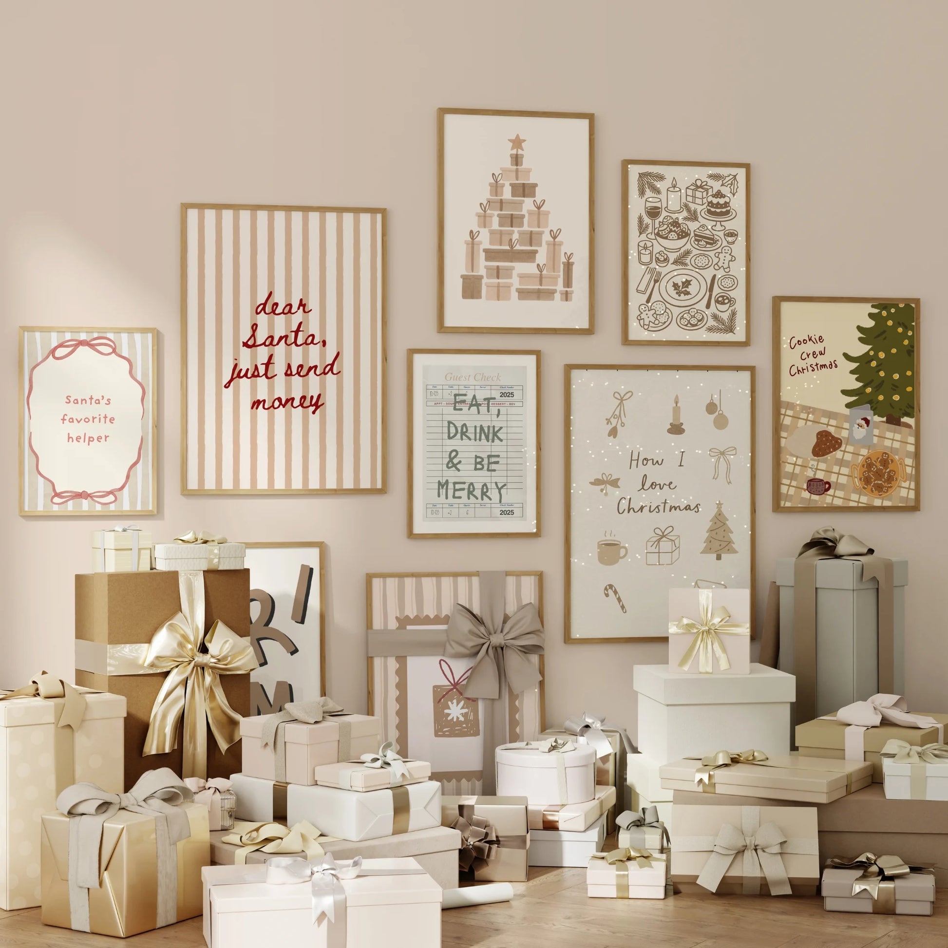 Decorazioni natalizie fatte a mano, oltre 590 stampe