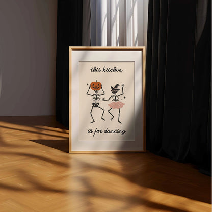 Kitchen Halloween Print – Funny Quote Wall Art