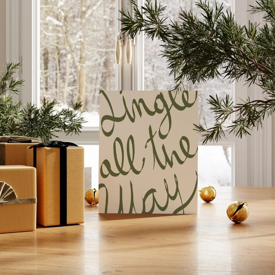 Jingle All The Way Wall Art