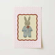 Sleepy Bunny – Affiche pour enfant