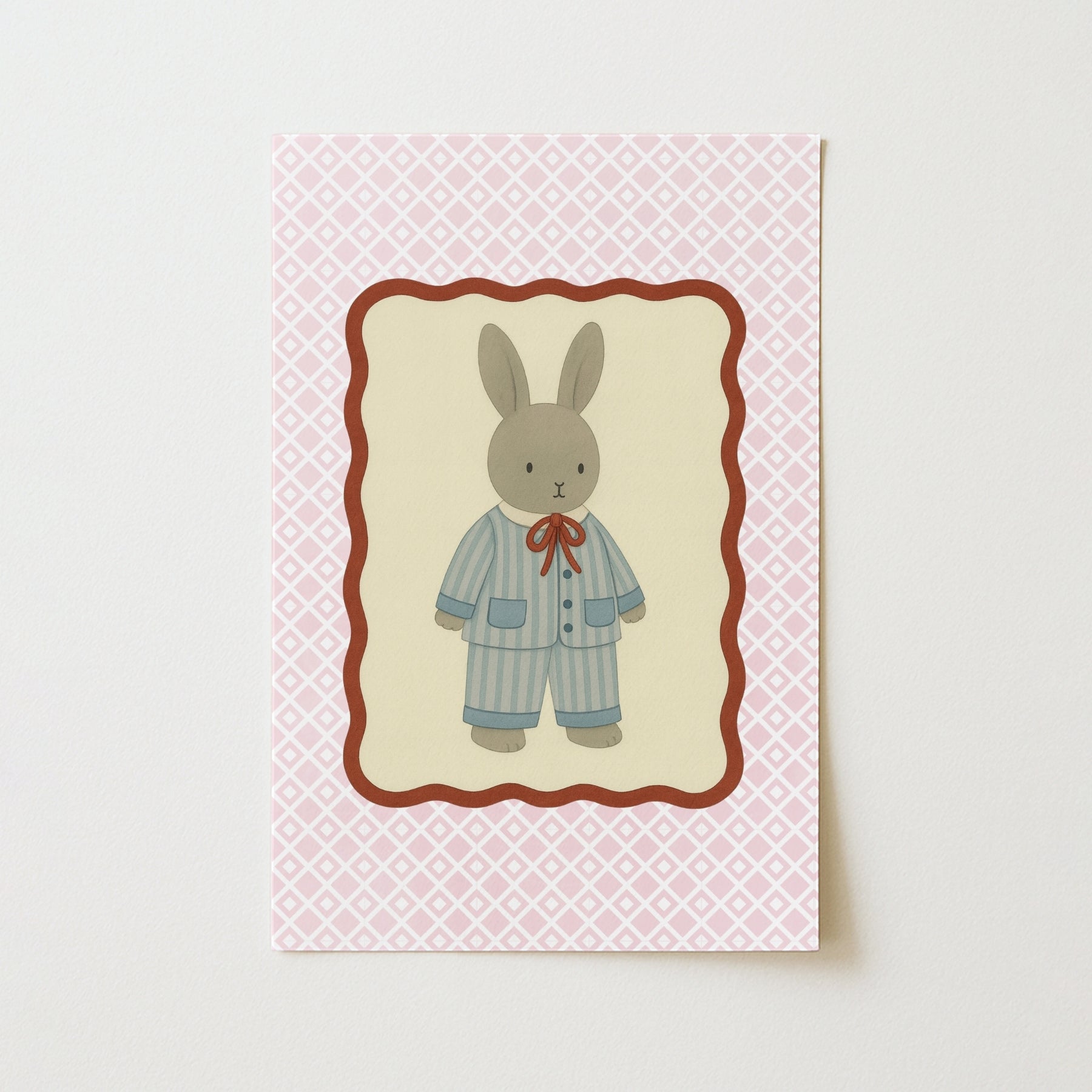 Lámina para Cuarto Infantil Conejito Soñoliento