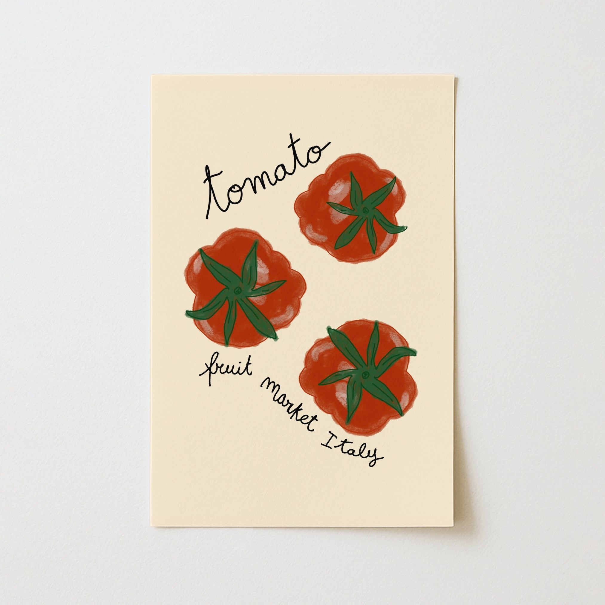 Italian Tomato Market, Kitchen Wall Decor