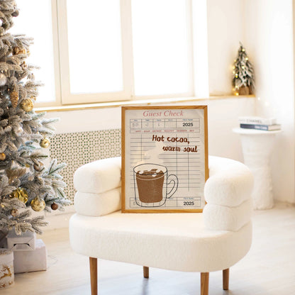 Hot Cocoa Warm Soul Poster