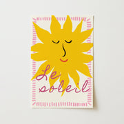 Le Soleil French Summer – Art mural côtier