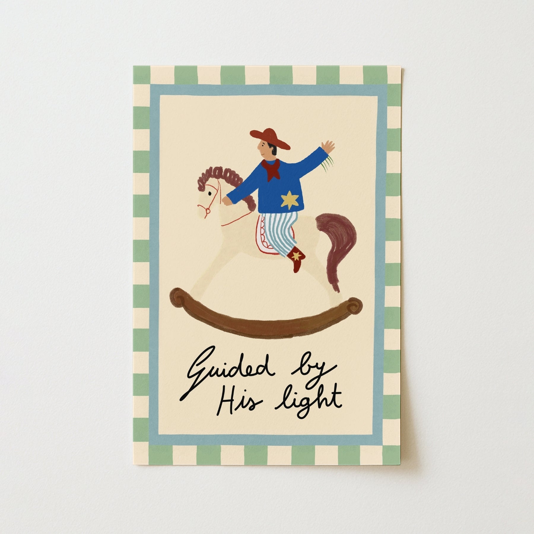 Rocking Horse Print