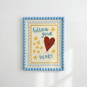 Follow Your Heart – Nursery & kids wall art