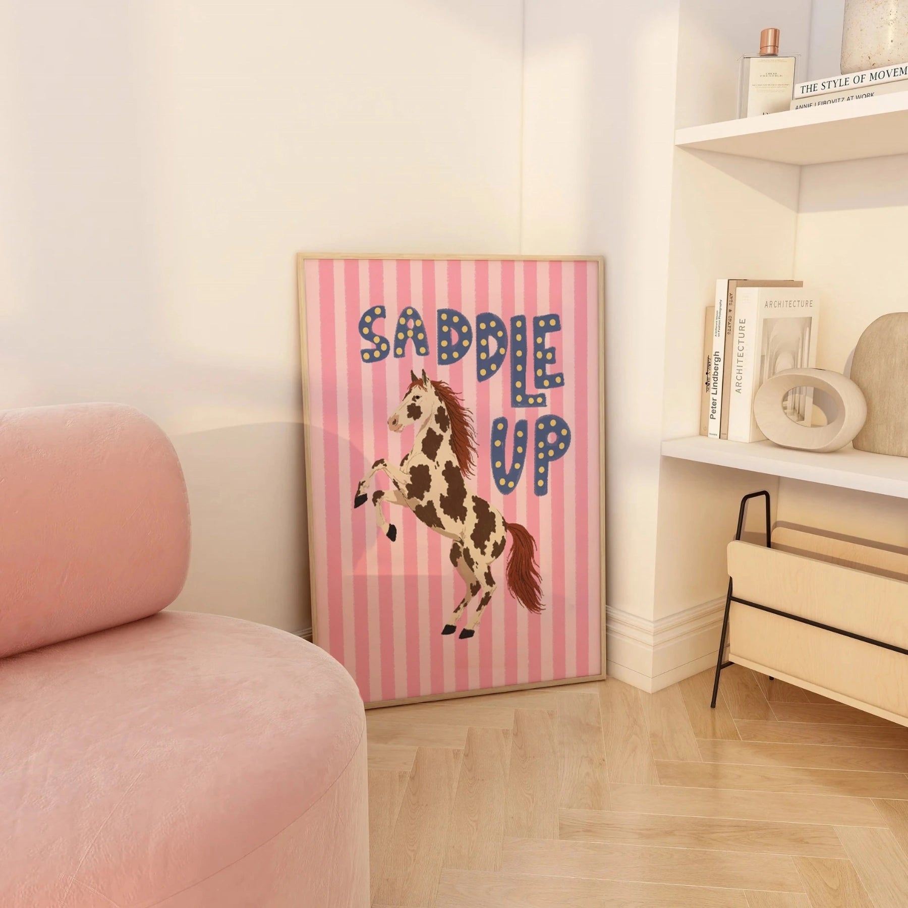 Saddle Up Horse Wall Art