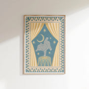 Elephant Circus – Nursery & kids wall art