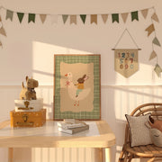 Goose and Bunny – Nursery & kids wall art
