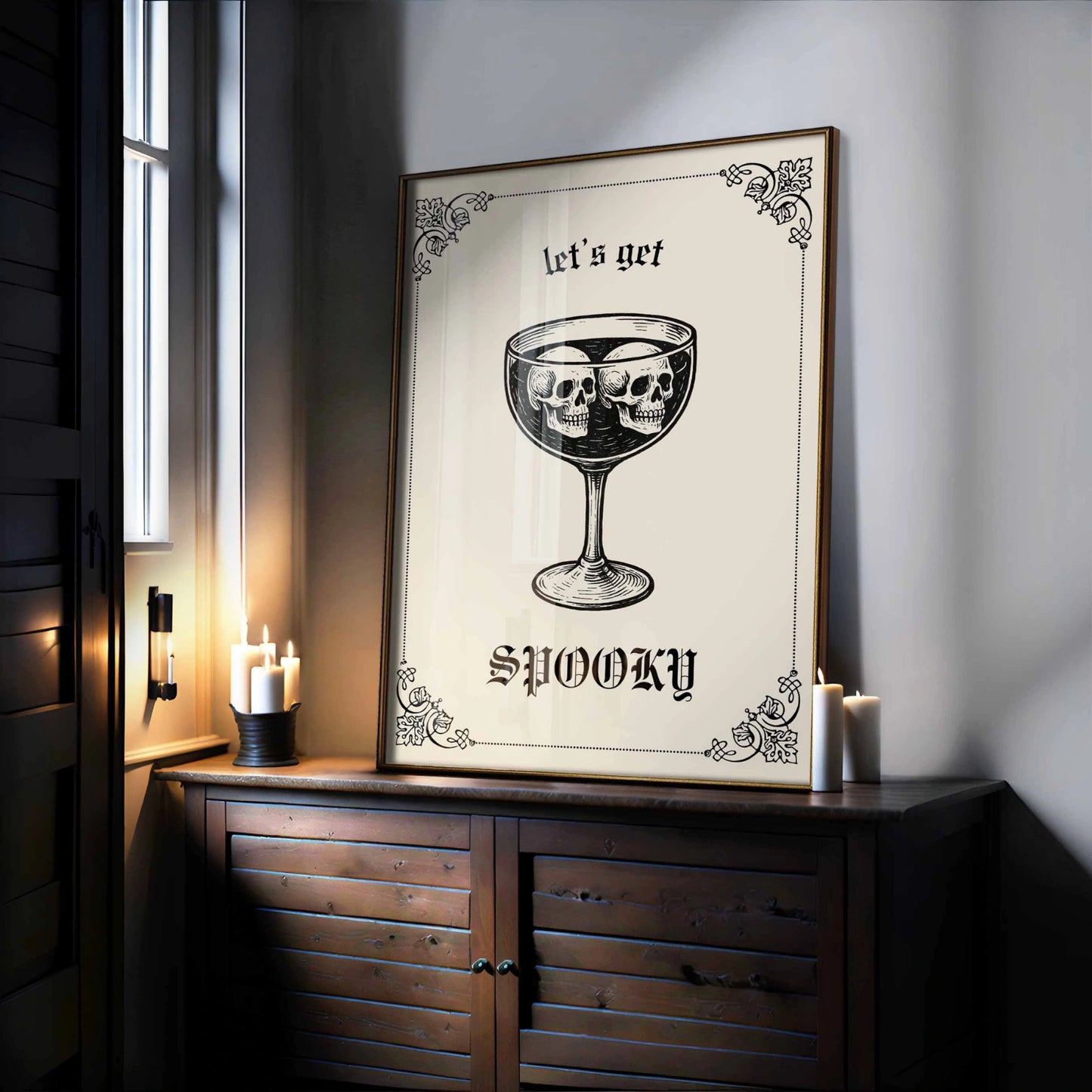 Let’s Get Spooky Print – Vintage Halloween