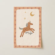 Believe in Magic Moonlight Unicorn – Nursery & Kids Wall Art