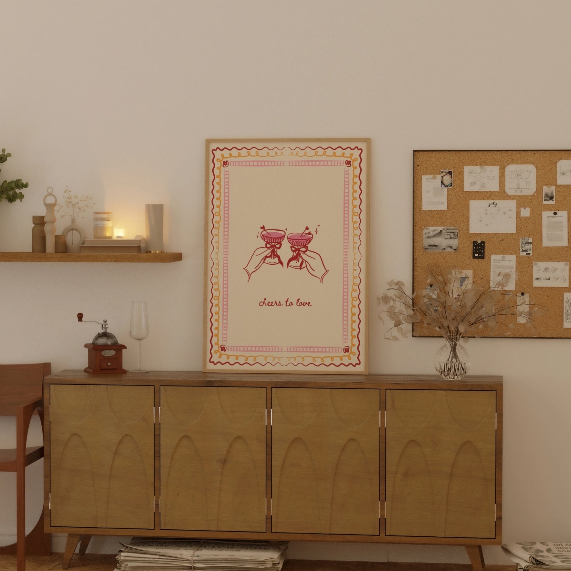 Décorations vintage pour la Saint-Valentin