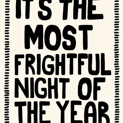 Funny Quote Print – Halloween Wall Art