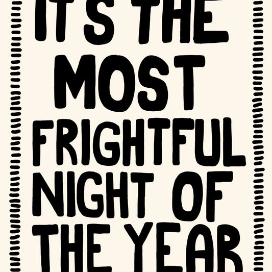 Funny Quote Print – Halloween Wall Art
