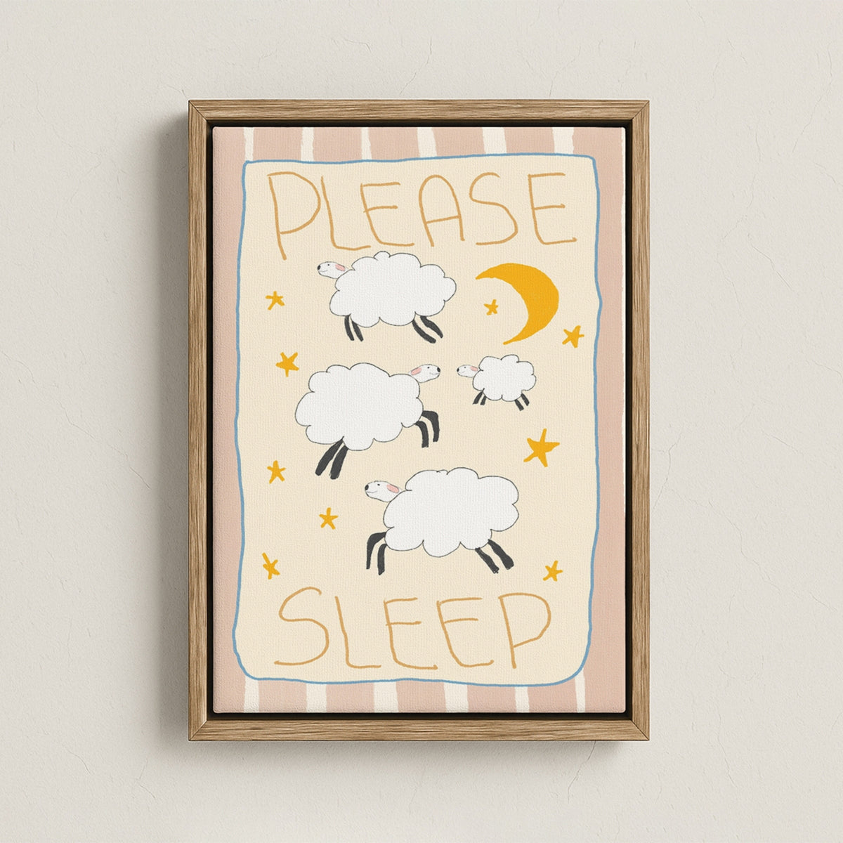 Framed canvas